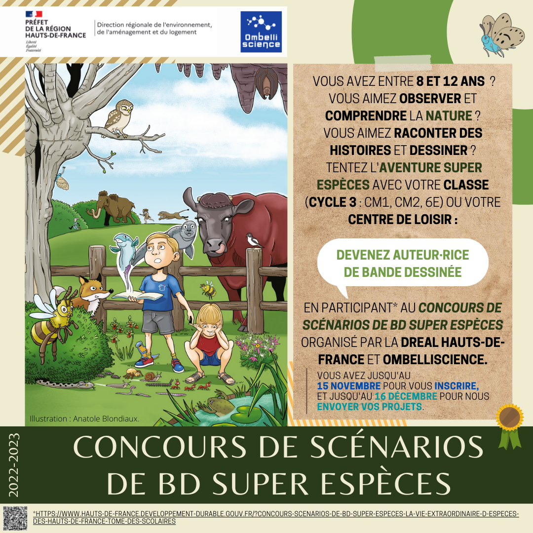 Concours scénarios de BD Super Espèces