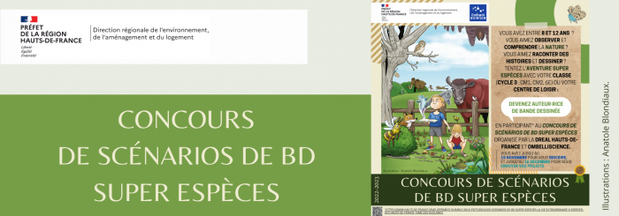 DERNIER RAPPEL - Concours scénarios de BD Super Espèces