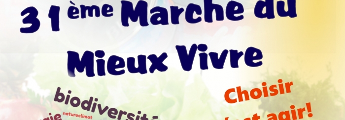 Flyer Marché du mieux vivre