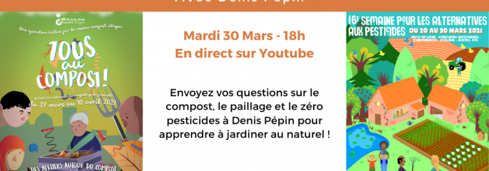 webinaire : Jardinez au naturel