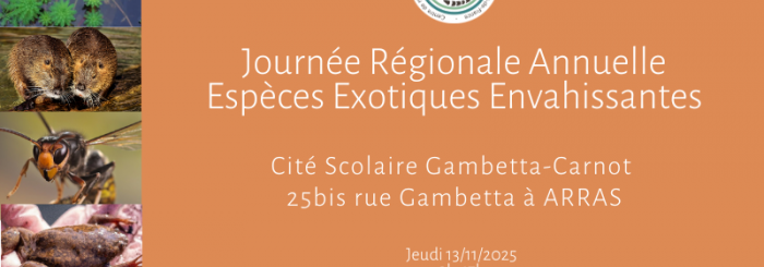 Journée régionale des espèces exotiques envahissantes