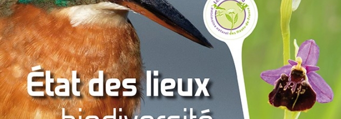 borchure couverture Etat des lieux de la biodiversité des Hauts-de-France en 2019