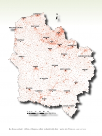 Cartes des villes et villages - Hauts-de-France